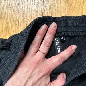 Ilana Kohn black pants, size M